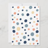 Onder de Zee Waterverf Octopus Baby shower Kaart (Achterkant)