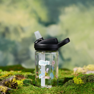 Onder de Zee Zoete Zeemeermin Gepersonaliseerd Waterfles