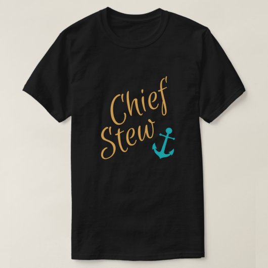 Onder Decks Chief Stew T-shirt (Design voorkant)