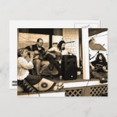 Onder druk ontkoppeld briefkaart (Voorkant / Achterkant)