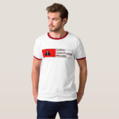 Onder druk!!! t-shirt (Voorkant volledig)