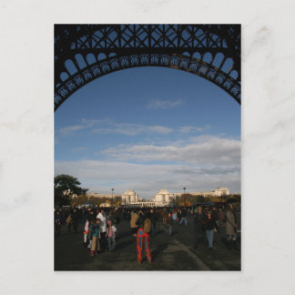 Onder Eiffel Briefkaart