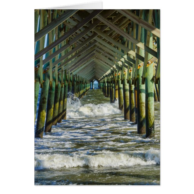 Onder Folly Beach pier (Voorkant)
