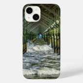 Onder Folly Beach Pier iPhone Case (Achterkant)