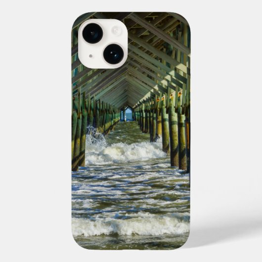 Onder Folly Beach Pier iPhone Case (Achterkant)