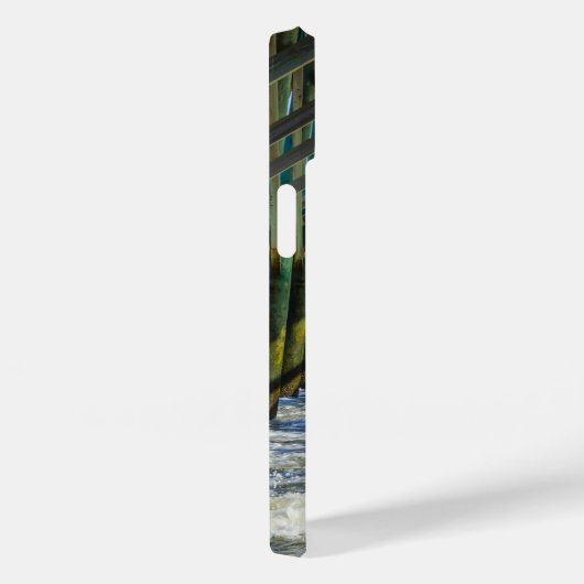 Onder Folly Beach Pier iPhone Case (Achterkant / Rechts)