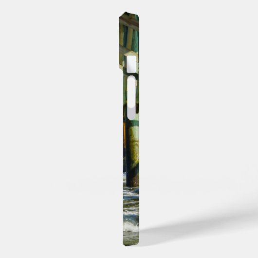 Onder Folly Beach Pier iPhone Case (Achterkant / Links)