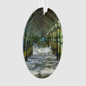 Onder Folly Beach pier Ornament (voorkant)
