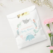 Onder het Baby shower van de Zee Bedankzakje (Gezegeld)