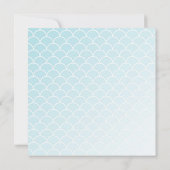 Onder het Baby shower van de Zee Kaart (Achterkant)