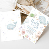 Onder het Baby shower van de Zee Kaart