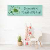 Onder het Baby shower van de Zeeen schildpadden Spandoek (Insitu)