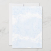 Onder het Baby shower zee Bedankkaart (Achterkant)