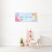 Onder het Baby shower Zee koraalrif Spandoek (Insitu)