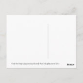 Onder het Briefkaart Brug Llangollen Canal (Achterkant)