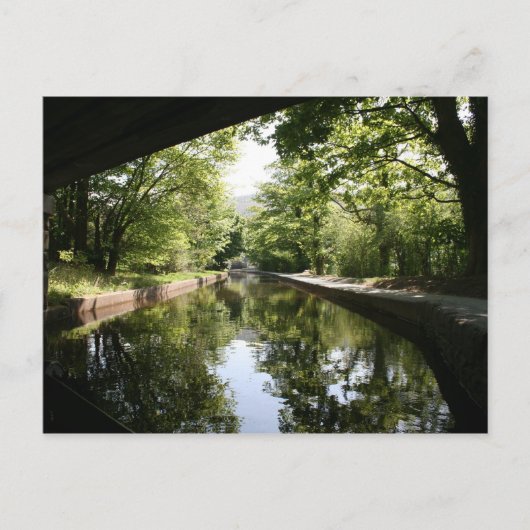 Onder het Briefkaart Brug Llangollen Canal (Voorkant)