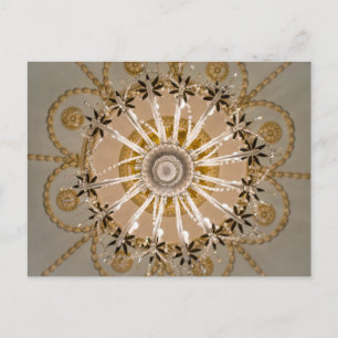 Onder het Briefkaart van Chandelier