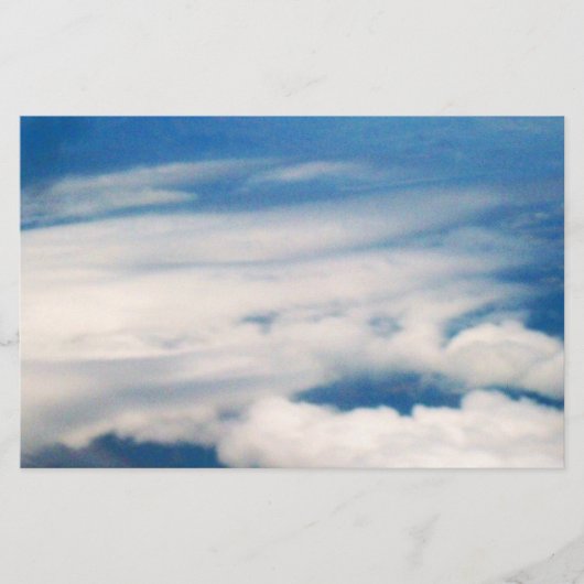ONDER HET briefpapier CLOUDS (Voorkant)