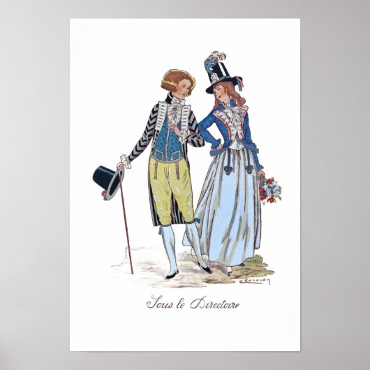 Onder het Directoire Poster (Voorkant)