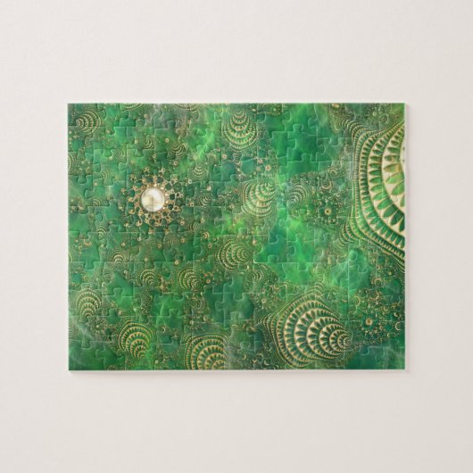 Onder het Emerald Zee Puzzle Legpuzzel (Horizontaal)