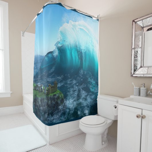 Onder het gordijn Wave Shower (In situ)