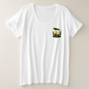 Onder het Groene Bladerdak Grote Maat T-shirt