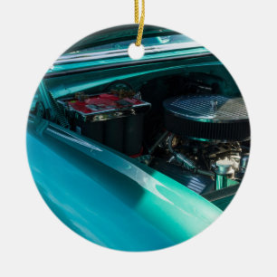 Onder het Hood Keramisch Ornament