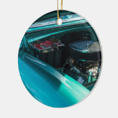 Onder het Hood Keramisch Ornament (Links)