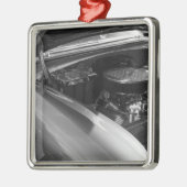 Onder het Hood Metalen Ornament (Links)