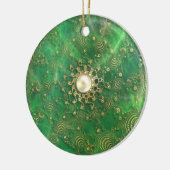 Onder het Ornament van het Zee Emerald (Links)