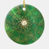 Onder het Ornament van het Zee Emerald (Achterkant)