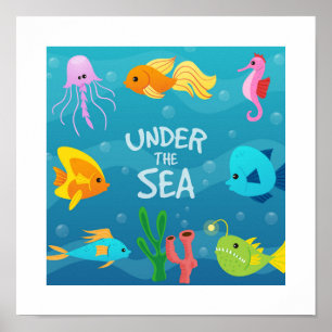 Onder het Poster van de Zee
