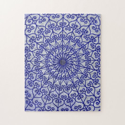 Onder het Roos Blue Dome Garden Duluth MN puzzel (Verticaal)