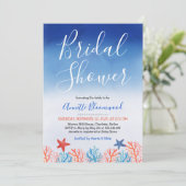 Onder het Vrijgezellenfeest Zee Kaart (Staand voorkant)