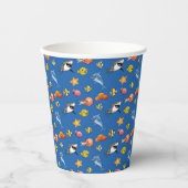 Onder het Zee Animals, Underwater Ocean Pattern Papieren Bekers (Voorkant)
