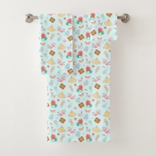 Onder het Zee Bad Handdoek (Insitu)