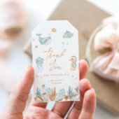 Onder het Zee Birthday Cadeaulabel