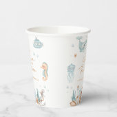 Onder het Zee Birthday Papieren Bekers (Links)