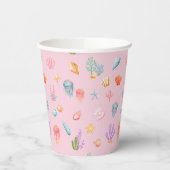 Onder het Zee Birthday Papieren Bekers (Links)