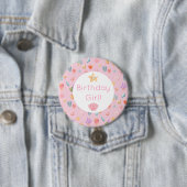 Onder het Zee Birthday Ronde Button 7,6 Cm (In situ)