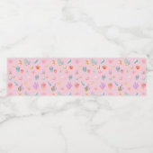 Onder het Zee Birthday Waterfles Etiket (Enkel label)