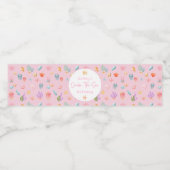 Onder het Zee Birthday Waterfles Etiket (Enkel label)