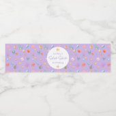 Onder het Zee Birthday Waterfles Etiket (Enkel label)