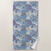 Onder het Zee Blue Ocean Corals Strandlaken (Voorkant)