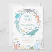 Onder het Zee Boys 1e Verjaardag Kaart (Voorkant)