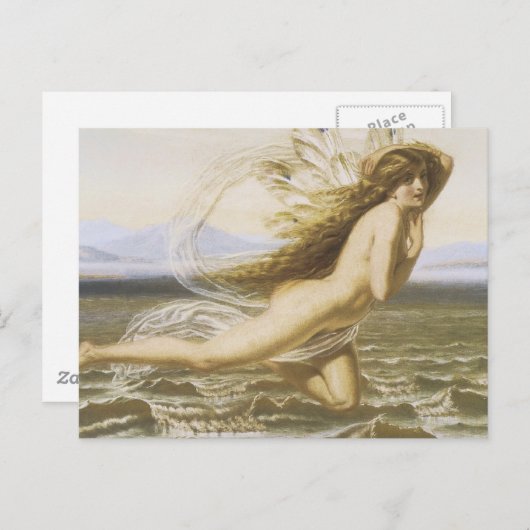 Onder het Zee Briefkaart (Voorkant / Achterkant)