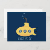 Onder het Zee Briefkaart (Voorkant / Achterkant)