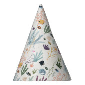 Onder het Zee Coral Party Accessoires Feesthoedjes (Rechts)