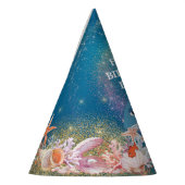 Onder het Zee Cute Shark Kind Birthday Feesthoedjes (Links)