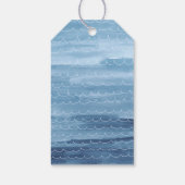 Onder het Zee Dank u Labels Cadeaulabel (Achterkant)